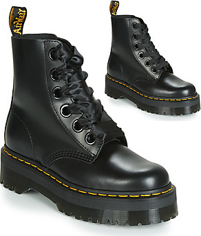 Dr Martens Kotníkové boty Molly Černá