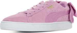 Puma Tenisky Dětské Suede Bow Jr Fialová