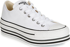 Converse Tenisky CHUCK TAYLOR ALL STAR PLATFORM EVA LAYER CANVAS OX Bílá