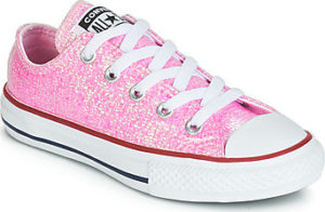 Converse Tenisky Dětské CHUCK TAYLOR ALL STAR SPARKLE SYNTHETIC OX Růžová