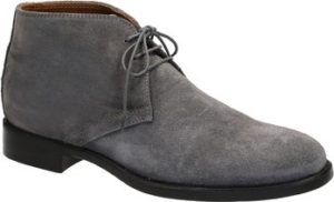 Leonardo Shoes Kotníkové boty 1035-1 PE CAMOSCIO GRIGIO