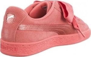 Puma Tenisky Suede Heart Snk Jr Růžová