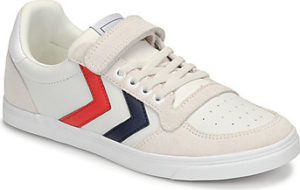 Hummel Tenisky Dětské SLIMMER STADIL LEATHER LOW JR Bílá