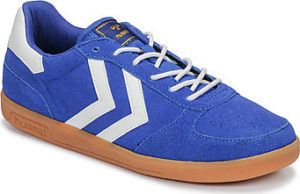 Hummel Tenisky Dětské VICTORY SUEDE JR Modrá