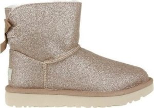 UGG Zimní boty Mini Bailey Bow Sparkle Zlatá