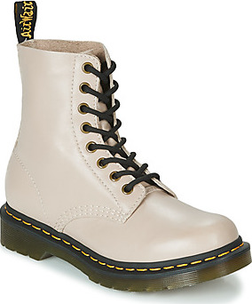 Dr Martens Kotníkové boty 1460 PASCAL WANAMA Béžová