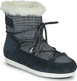 Moon Boot Zimní boty MOON BOOT FAR SIDE LOW FUR TARTAN Modrá