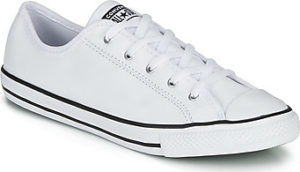 Converse Tenisky CHUCK TAYLOR ALL STAR DAINTY GS LEATHER OX Bílá