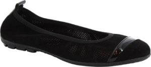 Leonardo Shoes Baleríny 5621 T/SOSIA CROSTA NERO Černá