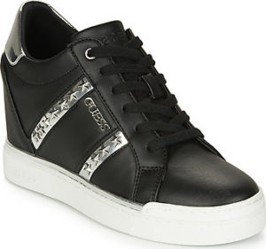 Guess Tenisky FL5FAY-ELE12-BLACK-SILVER Černá