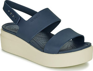 Crocs Sandály CROCS BROOKLYN LOW WEDGE W Modrá