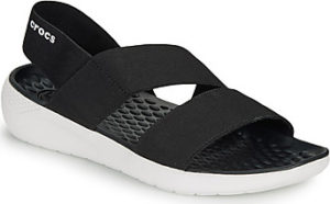 Crocs Sandály LITERIDE STRETCH SANDAL W Černá