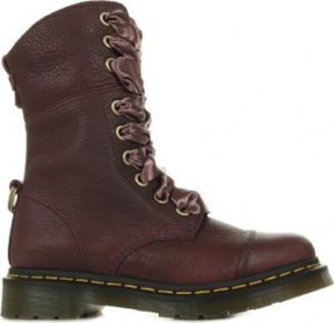 Dr Martens Kotníkové boty - Červená