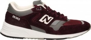 New Balance Tenisky Scarpa Lifestyle Pigskin/Mesh Červená