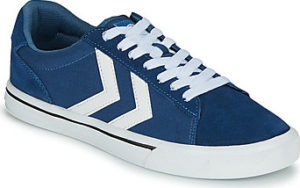 Hummel Tenisky NILE CANVAS LOW Modrá