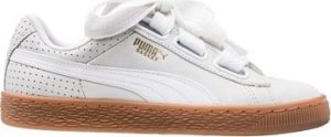 Puma Tenisky Basket Heart Perf Gum Bílá