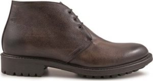 Leonardo Shoes Kotníkové boty 4813 SCOZIA DELAVE CIOCCOLATO I Hnědá