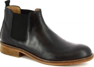 Leonardo Shoes Kotníkové boty 1046_1 PE VITELLO NERO Černá