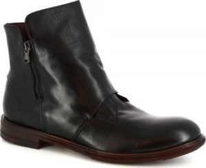 Leonardo Shoes Kotníkové boty 2651/11 PAPUA NERO Černá