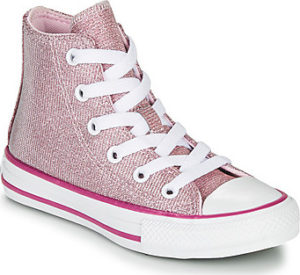 Converse Tenisky Dětské Chuck Taylor All Star - Glitter Textile Růžová