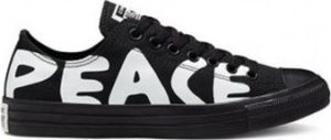 Converse Tenisky Chuck Taylor All Star Ox Peace Powered Černá