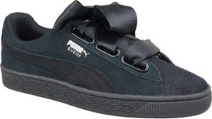 Puma Tenisky Wns Suede Heart Pebble Černá