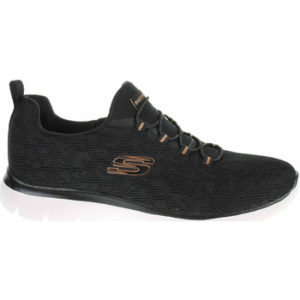 Skechers Mokasíny Summits - Leopard Spor black-rose gold Černá