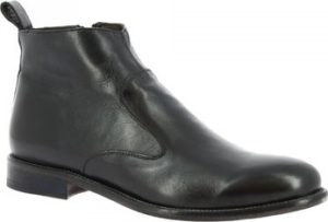 Leonardo Shoes Kotníkové boty 34302/4 PAPUA NERO Černá