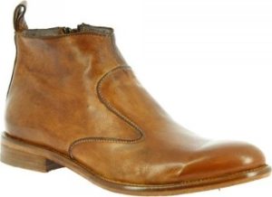 Leonardo Shoes Kotníkové boty 34302/4 PAPUA CUOIO Hnědá