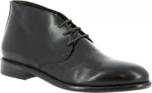 Leonardo Shoes Kotníkové boty 34302/110 PAPUA NERO Černá