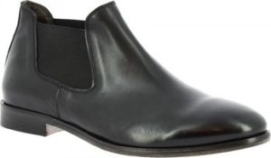 Leonardo Shoes Kotníkové boty 477/40 PAPUA NERO Černá