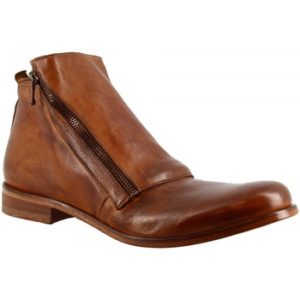 Leonardo Shoes Kotníkové boty 2580/120 PAPUA CUOIO Hnědá