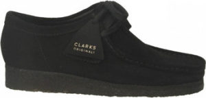 Clarks Kotníkové boty WALLABEE Černá