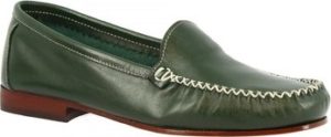 Leonardo Shoes Mokasíny 211 VERDE Zelená