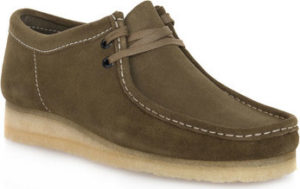 Clarks Mokasíny WALLABEE Zelená