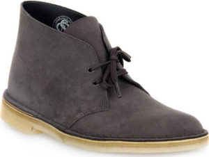 Clarks Kotníkové boty DESERT BOOT GREY