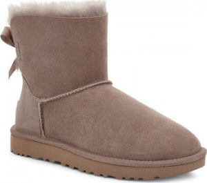 UGG Zimní boty W mini bailey bow ii Béžová