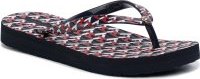 Žabky TOMMY HILFIGER Th Monogram Flat Beach Sandal FW0FW04622 Barevná