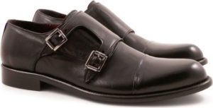 Leonardo Shoes Mokasíny 2463/11 PAPUA NERO Černá