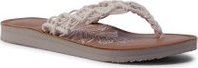 Žabky TOMMY HILFIGER Tropical Leather Beach Sandal FW0FW04985 Béžová