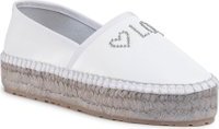 Espadrilky LOVE MOSCHINO JA10393G0AJA0100 Bílá