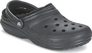 Crocs Pantofle CLASSIC LINED CLOG Černá