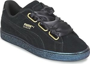 Puma Tenisky BASKET HEART SATIN WN'S Černá