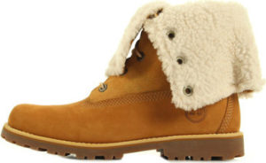 Timberland Kotníkové boty Dětské 6 In WP Shearling Bo Wheat Žlutá