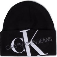 čepice Calvin Klein Jeans Beanie K60K606889 Černá