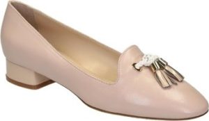 Leonardo Shoes Baleríny 07GAIA NAPPA NUDE Růžová