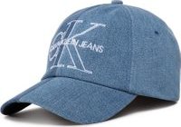 Kšiltovka Calvin Klein Jeans Ckj Denim Split Cap K50K505623 Modrá