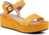 Sandály ECCO Elevate Plateau Sandal 20901305366 Žlutá