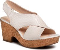 Sandály Clarks Maritsa Lara 261479364 Bílá