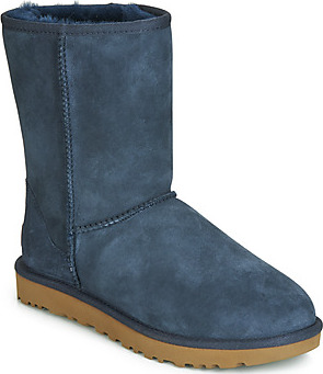 UGG Kotníkové boty CLASSIC SHORT II Modrá